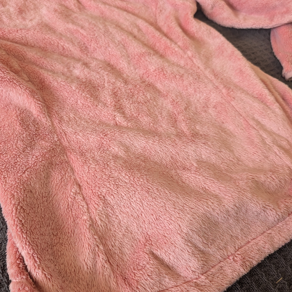 Pink Fleece Zip-Up Jacket - Picture 10 of 10